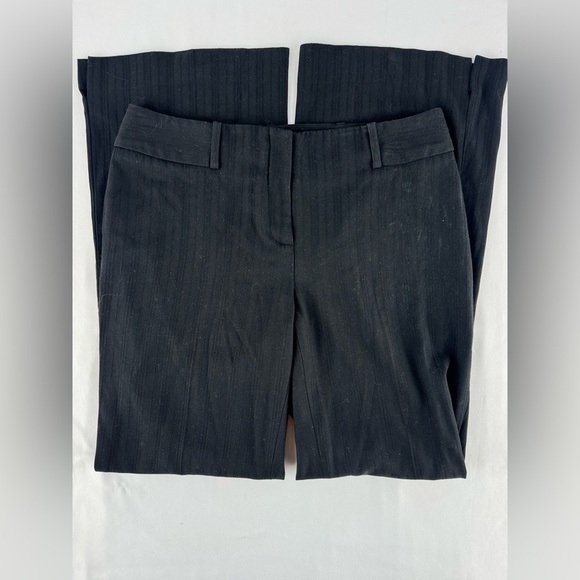 Calson Pants - Calson Pin Stripe Black Dress Pants